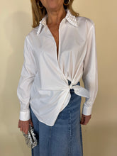 Carica l'immagine nel visualizzatore di Gallery, Camicia Perla e Nodo | White