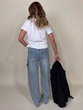 Carica l'immagine nel visualizzatore di Gallery, Denim Work Strass