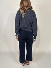 Carica l'immagine nel visualizzatore di Gallery, Cardigan Smokey | Grey | Lana & Cashmere