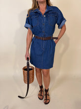 Carica l'immagine nel visualizzatore di Gallery, Abito Denim | Short Blue