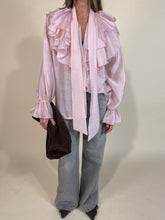 Carica l'immagine nel visualizzatore di Gallery, Camicia Crema | Volant | Misto Lino | Più colori