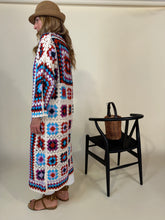 Carica l'immagine nel visualizzatore di Gallery, Cardigan Crochet Long | Multicolor