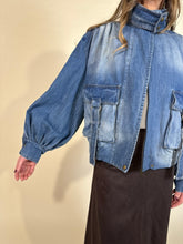 Carica l'immagine nel visualizzatore di Gallery, Bomber Gun | Denim