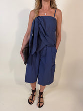 Carica l'immagine nel visualizzatore di Gallery, Top Popeline | Blue Navy | Set.