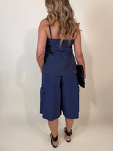 Carica l'immagine nel visualizzatore di Gallery, Top Popeline | Blue Navy | Set.