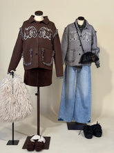 Carica l'immagine nel visualizzatore di Gallery, Giacca Bandana | Cardigan | Più colori | Lana & Cashmere