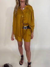 Carica l'immagine nel visualizzatore di Gallery, Camicia summer I senape