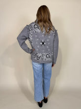 Carica l'immagine nel visualizzatore di Gallery, Giacca Bandana | Cardigan | Più colori | Lana & Cashmere I PREORDINE