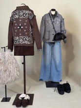 Carica l'immagine nel visualizzatore di Gallery, Giacca Bandana | Cardigan | Più colori | Lana & Cashmere I BEST SELLER