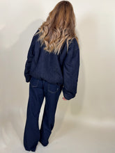 Carica l'immagine nel visualizzatore di Gallery, Bomber Denim | Pelliccia