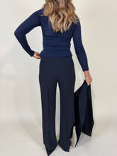 Carica l'immagine nel visualizzatore di Gallery, Pantalone Blu Navy