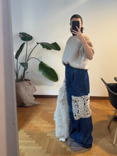 Carica l'immagine nel visualizzatore di Gallery, Pantalone Crochet | Panna & Denim