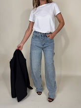 Carica l'immagine nel visualizzatore di Gallery, Denim Work Strass