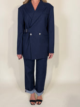 Carica l'immagine nel visualizzatore di Gallery, Giacca Gessata | Blue