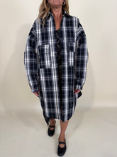 Load image into Gallery viewer, Giacca camicia piumino Island | Tartan