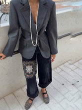 Carica l'immagine nel visualizzatore di Gallery, Pantalone Black crochet