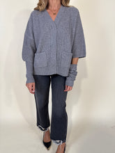 Carica l'immagine nel visualizzatore di Gallery, Cardigan Manicotti | Pura Lana