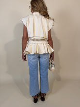 Load image into Gallery viewer, Gilet Butter & Camel.
