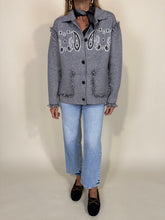 Carica l'immagine nel visualizzatore di Gallery, Giacca Bandana | Cardigan | Più colori | Lana & Cashmere I PREORDINE