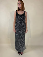 Load image into Gallery viewer, Abito lungo con paillettes