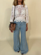 Carica l'immagine nel visualizzatore di Gallery, Denim Wide Leg | Sky