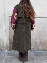 Carica l'immagine nel visualizzatore di Gallery, Sahariana Trench Military | Trapuntato | Crochet