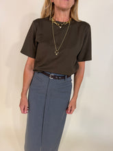 Load image into Gallery viewer, T-shirt OVER Brown | Modal & Cotone.