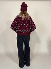Carica l'immagine nel visualizzatore di Gallery, Bomber Bandana | Cardigan | Lana & Cashmere