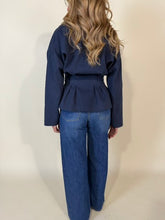 Carica l'immagine nel visualizzatore di Gallery, Giacca V | Cotone | Dark Blue