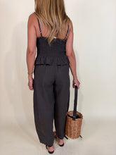 Load image into Gallery viewer, Pantalone Lino Cinturato | Fico | Set Coordinato.