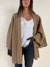 Load image into Gallery viewer, Cardigan kimono camel | Lana & alpaca