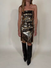 Load image into Gallery viewer, Abito Bustier | Paillettes