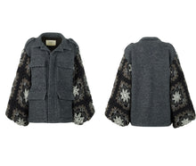 Carica l'immagine nel visualizzatore di Gallery, Sahara Crocheted Jacket I Grey