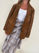 Carica l'immagine nel visualizzatore di Gallery, Gonna midi portafoglio in ceck