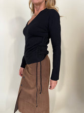 Carica l'immagine nel visualizzatore di Gallery, Maglia Coulisse | Black