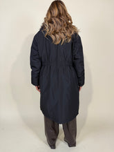 Load image into Gallery viewer, Cappotto piumino Long Ari I black