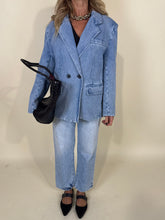 Carica l'immagine nel visualizzatore di Gallery, Blazer Denim