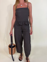 Load image into Gallery viewer, Pantalone Lino Cinturato | Fico | Set Coordinato.