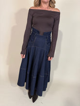 Carica l'immagine nel visualizzatore di Gallery, Gonna Aisha | Blue Denim