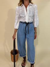 Carica l'immagine nel visualizzatore di Gallery, Pantalone Gem | Denim Chambray.