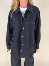 Load image into Gallery viewer, Camicia black Denim Ophelia