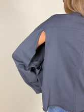 Load image into Gallery viewer, T-shirt Aura manica lunga | Dark Steel