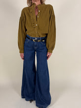Load image into Gallery viewer, Camicia costina con Rouches | 100% cotone | Più colori