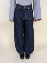Load image into Gallery viewer, Denim Barrell Western | Blu