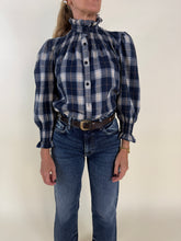 Load image into Gallery viewer, Camicia colletto arricciato | Check | Più colori