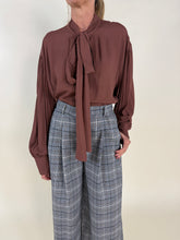Carica l'immagine nel visualizzatore di Gallery, Camicia Georgette | Cuoio