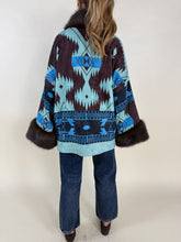 Load image into Gallery viewer, Kimono INKA + ecopelliccia