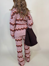 Load image into Gallery viewer, Cardigan Powder Pink | Zig Zag