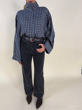 Load image into Gallery viewer, Pantalone in denim Trecce | Dark