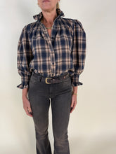 Load image into Gallery viewer, Camicia colletto arricciato | Check | Più colori
